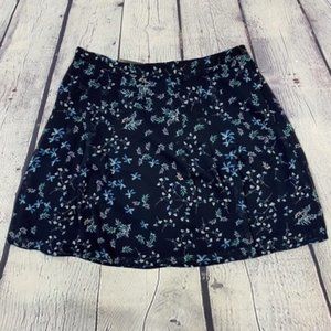 Banana Republic Flowered Skirt Size 8